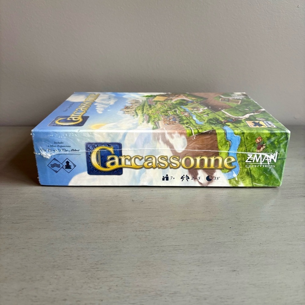 Z-Man Carcassonne Board Game Classic Tile Laying Strategy Game Family 7+ NEW - Picture 11 of 12